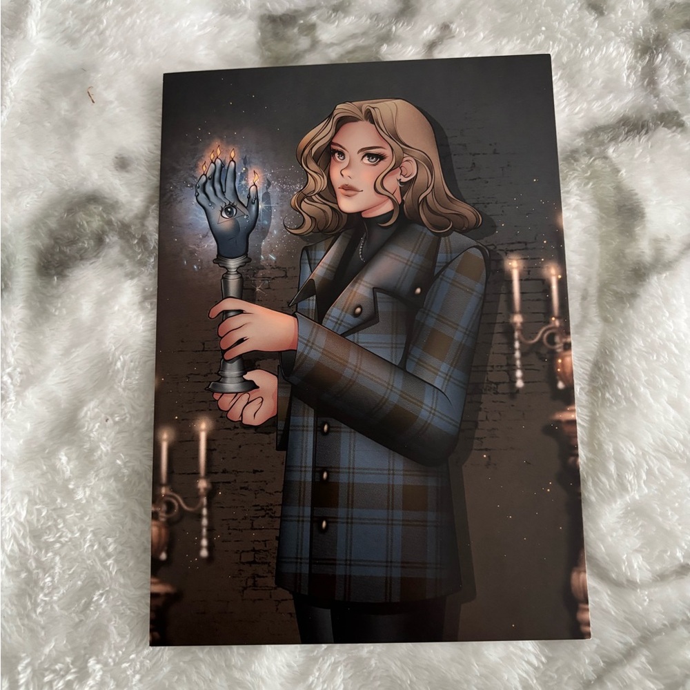 - Free Add On Fairyloot - Silver in the Bone art card and author letter